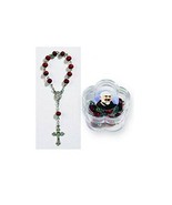 St. Pio One Decade Rose Scented Rosary with Case + Extra Gifts Included - €11,50 EUR