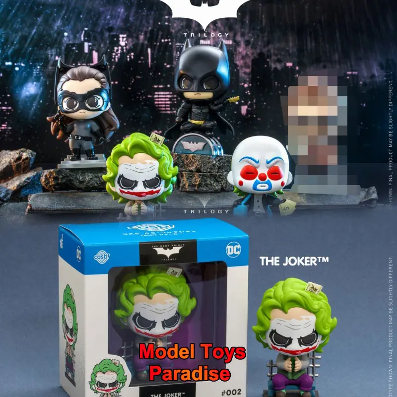 Hot Toys CBX014-017 10cm Scale Soldier The Dark Knight Trilogy Batman Joker - £31.67 GBP+