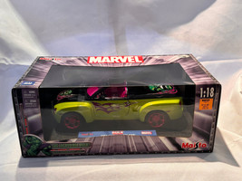 2004 Maisto Marvel The Incredible Hulk Car Chevrolet SSR 1:18 Diecast In... - $79.15