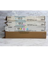 4 Open Genuine Canon iR ADV C5535i,C5540i,C5550 Cyan &amp; Black Toners GPR-... - $4,910.95 MXN