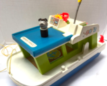 Vintage 1972 Fisher Price Little People Happy House Boat #985 with Dog - $34.65