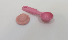 Fisher Price pretend play Fun with food strawberry ice cream scoop pink ... - £10.15 GBP