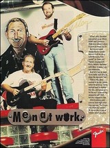 James Burton &amp; Jerry Donahue Signature Fender Telecaster guitar 1995 ad print - £3.40 GBP