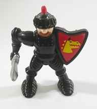 1995 Fisher Price Great Adventures Castle Black Knight Action Figures - $4.94