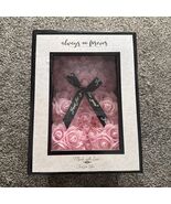 Always And Forever Flower Bear Pink Rose With Box New- Artificial Flowers - €15,44 EUR