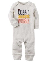 Boys Romper Thanksgiving Baby Carters Gobble Till You Wobble 1 Pc-size NB - $12.87