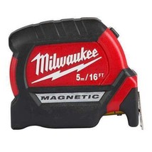 Milwaukee Tool 48-22-0317 5M/16Ft Compact Wide Blade Magnetic Tape Measure - £32.06 GBP
