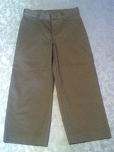 Size 18 Austin Trading Co. pants khaki uniform boys  - £14.38 GBP