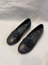 Dansko Womens Flats Black Shimmery Size 37 / US 6.5/7 Shoes Slip Ons Mules - £17.05 GBP