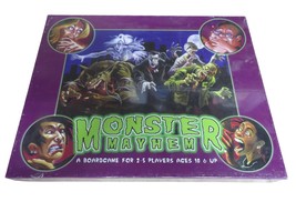Monster Mayhem Board Game -White Wolf Studio (2007 Sealed) - $34.60
