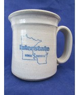 Red Wing Stoneware Interstate Med  Logo Coffee Mug Cup Minnesota - $24.75