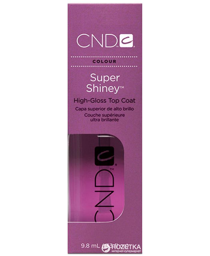Creative Nail Design Super Shiney Finish Top Coat .33 oz - $14.50