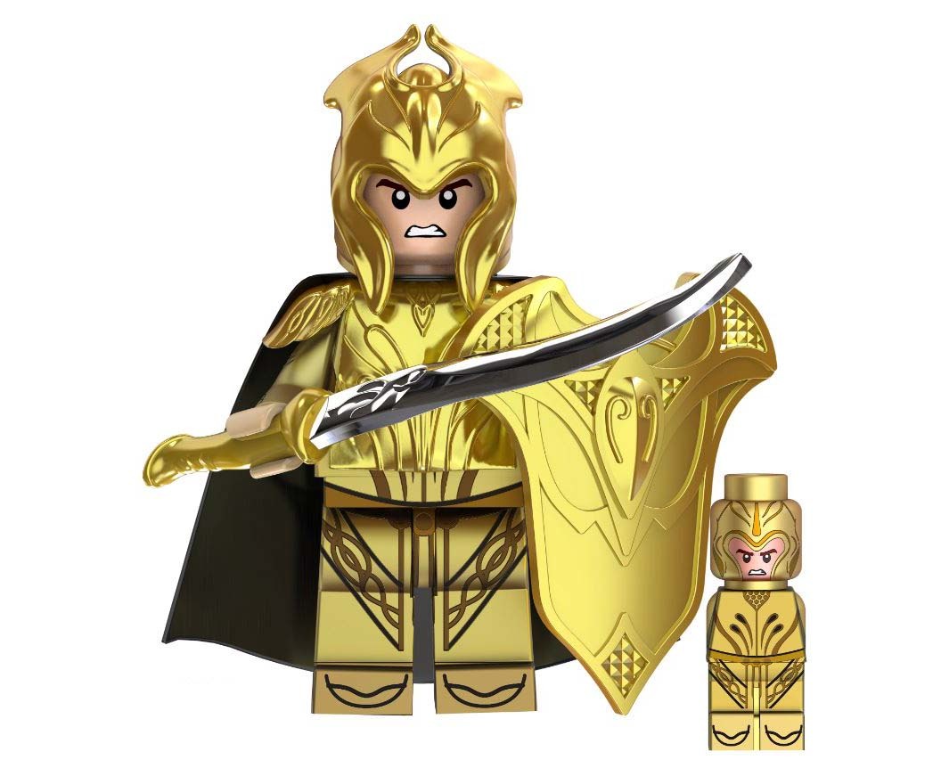 Building Nordor Elf Guard With Mini Lotr Lord Of The Rings Hobbit Minifi... - $7.35