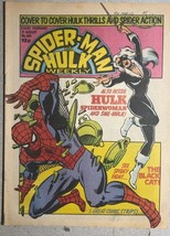 SPIDER-MAN &amp; Hulk Weekly #389 (1980) Marvel Comics Uk Spider-Woman She-Hulk FN- - £11.64 GBP