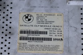 BMW SIRIUS SATELLITE DLP MODULE GEN2.5 65.12 9162994-01 image 3