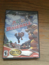 Nintendo Gamecube Game Cube Mario Superstar Baseball Best Seller w/ case  - £47.27 GBP