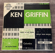 KEN GRIFFIN At the Organ B-1690 The Glow Worm  45 Vinyl 7" Record Jazz 1... - $14.85