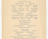 Furness Lines R M S Dominica Breakfast Menu August 1935 - £14.28 GBP