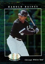 2001 Leaf Certified Materials Harold Baines 30 White Sox - £0.78 GBP