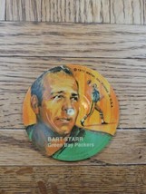 1971 Mattel Instant Replay Bart Starr Green Bay Packers 2.5&#39;&#39; Disc 2 Sided Ver. - £35.68 GBP