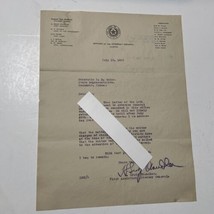 Offices of Attorney General Letter 1930 H Grady Chandler 1930 Austin Tx - £33.03 GBP