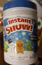 3 pck Instant Snow Just Add to Make Snow 1 of 3 Holiday Friends Included  SEALED - £9.57 GBP