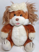 Vintage Mighty Star Sitting Dog Plush Brown Stuffed Animal Puppy 10" Korea #4514 - $75.00