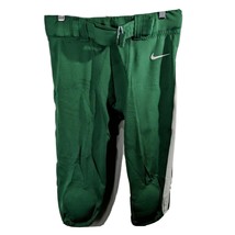 Nike Green and White Football Pants with Stripe Mens High School Size Me... - €24,80 EUR