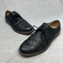Vintage Polo Ralph Lauren Pebble Leather Wingtip Oxfords Shoes Mens Size 10.5  - $48.99