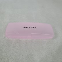 FORQUEEN Stylish Pink Glasses Case - High Quality Plastic to Keep Your Glasses  - £15.65 GBP