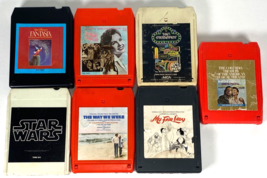 Lot of 7 Various Vintage 8-Track Tapes - Soundtrack - £26.92 GBP