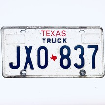  United States Texas Base Truck License Plate JX0 837 - £13.24 GBP