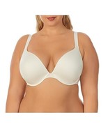 DreamFit Full Coverage Underwire Vanilla Micro Plunge Bra Size 46DD NWT - $6.75 CAD