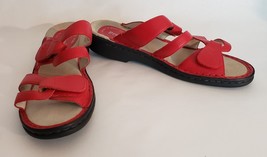 Propet Women&#39;s Shoes Sandals Red Size 9 M(B) EUR 40 Leather Upper &amp; Lining - £34.99 GBP