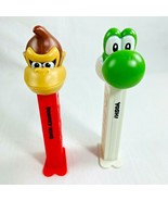 Lot 2 PEZ Dispensers Nintendo Donkey Kong Yoshi - £12.34 GBP