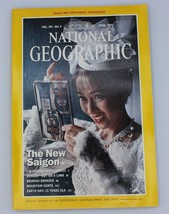 National Geographic Magazine W/Map - The New Saigon - Vol 187, No 4 - April 1995 - £6.14 GBP