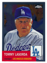 2022 Topps Chrome Platinum #356 Tommy Lasorda Los Angeles Dodgers - £0.88 GBP