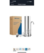 Stainless Steel Countertop Filter Water Filtration Filter Sink Drinking ... - $108.27 CAD