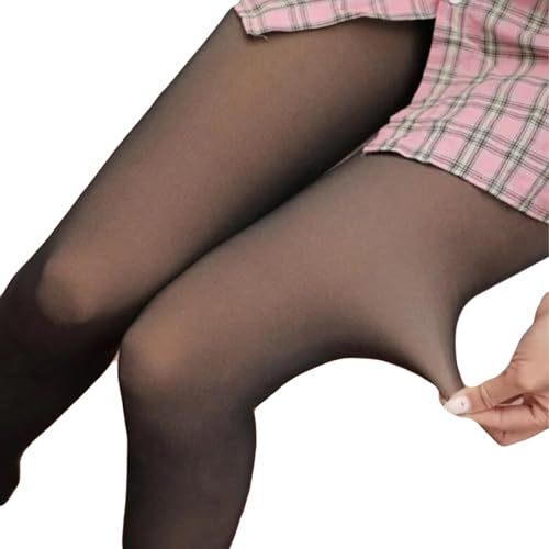 AWS/American Made Fleece Lined Pantyhose for Women Thermal Sheer Leggings 2 Pair Item image 14