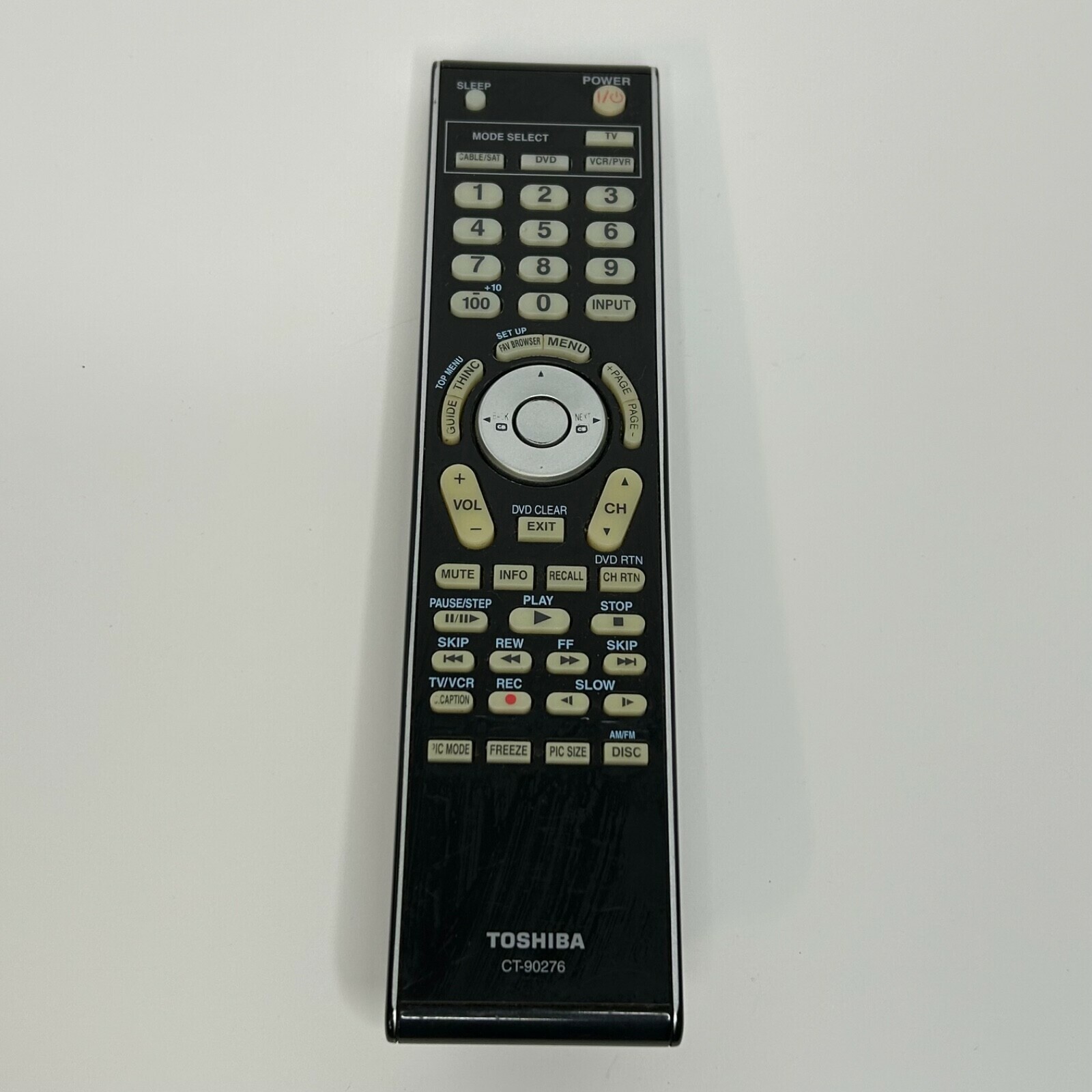 TOSHIBA CT-90276 REMOTE CONTROL for 42HL167 42XV545 42ZV650 46RF350 55ZV... - $11.28