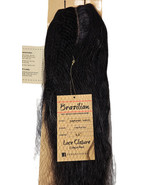 100% Brazilian virgin Remi human hair  lace closure; natural wavy; hand-... - £23.69 GBP