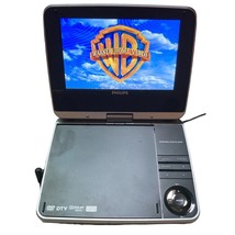 Philips - 7&quot; TFT-LCD Portable DVD Player with Built-In HDTV Tuner Tested Working - £31.28 GBP