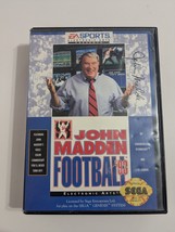 John Madden Football &#39;93 Sega Genesis w/Case - £11.48 GBP