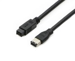 Firewire 800 To 400 9 To 6 Pin Cable (9Pin 6Pin) 6Ft, Ieee 1394 Firewire... - $19.99