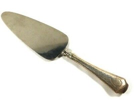 VTG Sterling Silver Handle Pie Cake server Hammered with Shield - $51.48