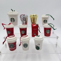 Starbucks Coffee Christmas Yearly Ornaments 2006 2010 2013 2014 2015 201... - $108.00