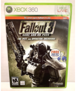 Fallout 3 Add-On Pack The Pitt &amp; Operation Anchorage Xbox 360 Video Game - £10.08 GBP