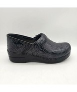 DANSKO Black Tooled Leather Clogs Nurse (Women&#39;s Size 38, US 7.5) 906020... - £23.62 GBP