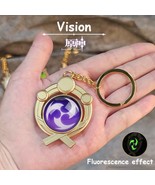 Genshin Impact ~ Snezhnaya Vision Keychain ~ Gaming Merchandise - $11.72 CAD+