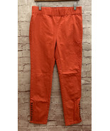SOFT SURROUNDINGS Coral Pull On METRO Skinny Snap Ankle Legging Pants Si... - $32.00